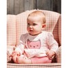 Deux par Deux Girl Organic Cotton Dress and Leggings Set Pink Mini Floral - 2 of 4