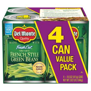 Del Monte Fresh Cut Green Beans - Diversion Can Safe - Southwest