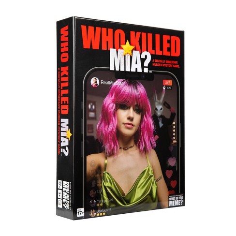 What Do You Meme? Who Killed Mia? Murder Mystery Game : Target