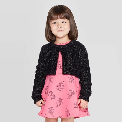 baby girl cream bolero cardigan