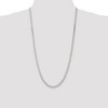 Black Bow Jewelry 4.5mm Sterling Silver Solid Classic Curb Chain Necklace - 2 of 4