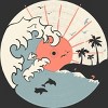 Men's Design By Humans OCN LP... By NDTank Tank Top - 2 of 3
