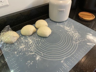 Gobestart Silicone Pastry Mat Non Stick Baking Mat Fondant Mat