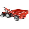 ERTL Big Farm 1/16 Case IH Puma 215 Tractor with J&M Grain Cart Wagon 44459 - 4 of 4
