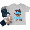The Juniper Shop SmileyWorld Cool Summer Ice Cream Blue Toddler Short Sleeve Tee - 3 of 4