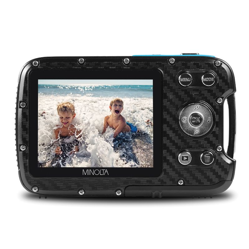 Minolta® MN30WP Waterproof 4x Digital Zoom 21 MP/1080p Digital Camera, 2 of 9