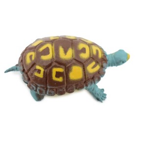 Collectible Wildlife Gifts | Turtle, Box Turtle, Tortoise, Rubber Reptile, Educational, Realistic, Hand Painted,  Model,   Gift,     2"      F427 B364 - 1 of 4