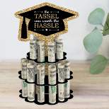 Big Dot of Happiness Tassel Worth The Hassle - Gold - DIY Graduation Party Money Holder Gift - Cash Cake