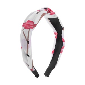 Unique Bargains Fashion Flamingo Pattern Headbands for Women 1 Pc - 1 of 4