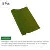 Unique Bargains Garden Realistic Synthetic DIY Artificial Model Grass Mat - 3 of 4