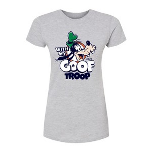 Women's - Disney - My Goof Troop Fitted Graphic T-Shirt - 1 of 3