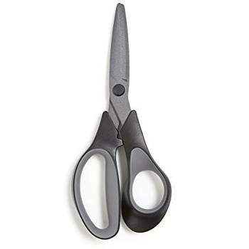 Bazic 8 Bent Handle Stainless Steel Scissors