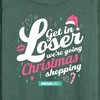 Women's - Mean Girls - Get In Loser Lightweight French Terry Wide Neck Long Sleeve Shirt - 2 of 4