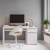LED 12" Arden Desk Lamp with USB Cable Matte Black (Includes LED Light Bulb) - Globe Electric: Modern Office Lighting, ETL Listed, Metal Shade - 3 of 4