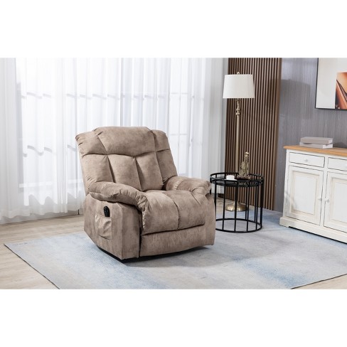 Costway Grey Fabric Power Lift Recliner Chair Sofa for Elderly w