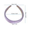 Unique Bargains Women's Classic Satin Sponge Headband 6.3"x5.91" 1 Pc - 3 of 4