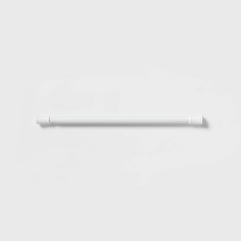 Tension Rod Stall White - Room Essentials™ - image 1 of 4