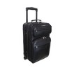 Amerileather Black Leather 22-Inch Expandable Pullman – Classic Rolling Upright Luggage Bag with Sleek Leather Finish and Travel-Ready Features - 2 of 4