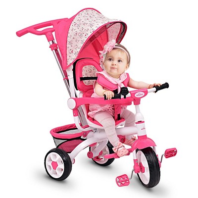 Costway Baby Stroller Tricycle Detachable Learning Toy Bike