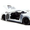 2024 Ford Mustang Dark Horse White with "Mustang Horse Graphics" "Bigtime Muscle" Series 1/24 Diecast Model Car by Jada - 4 of 4
