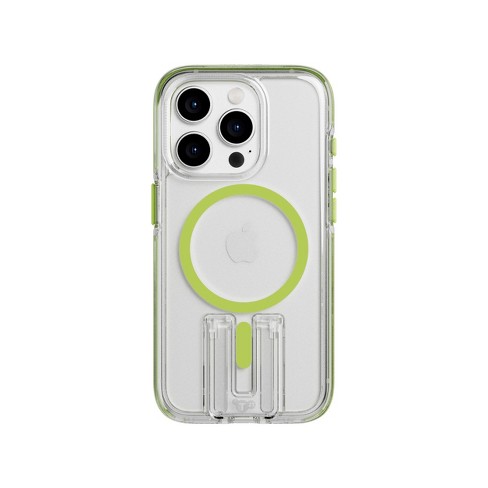 Tech21 Apple iPhone 15 Pro EvoCrystal Kick Case with MagSafe - Lime