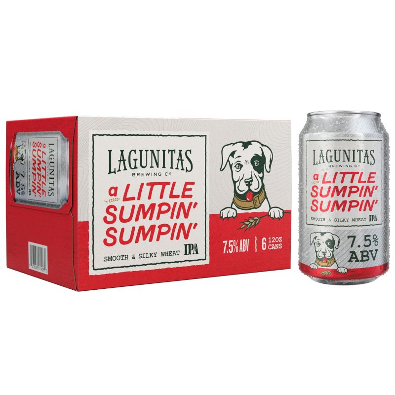 Lagunitas Little Sumpin&#39; Sumpin&#39; Ale Beer - 6pk/12 fl oz Cans, 1 of 7