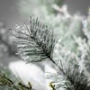 6"H Sullivans Frosted Snow Pine Orb, Green - 2 of 2