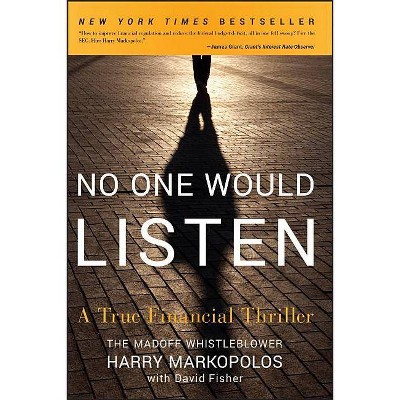 No One Would Listen - by  Harry Markopolos (Paperback)