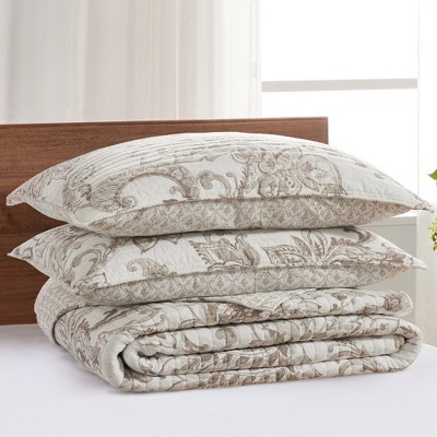 Levtex Home Bennett Taupe King/Cal King Quilt Set — фото 5