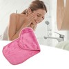 Unique Bargains Reusable Washable Makeup Removal Cleaning Cloth 16''x8'' 2pcs - 2 of 4