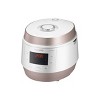 CUCKOO 5qt Premium Multi Pressure Cooker and Warmer Rose Gold/White: 10 Settings, Automatic Keep Warm, Dishwasher-Safe Parts - 2 of 4