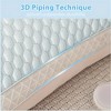 PDTEND 2-Pack Cooling Bed Pillows – Ice-Silk Fabric, Ergonomic Neck Support - 4 of 4