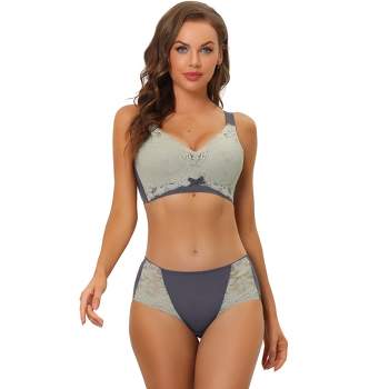 Buy online Grey Lace Bras And Panty Set from lingerie for Women by Da  Intimo for ₹709 at 47% off