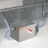 VEVOR Commercial Grease Trap, 8 LBS Grease Interceptor, Side Inlet Interceptor,Stainless Steel Grease Trap, 2.8 GPM Waste Water Oil-water Separator - 2 of 4