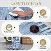 Area Rug, Non-Slip Machine Washable Rug ¨C Modern Abstract Low Pile Carpet for Living Room & Bedroom - 3 of 4
