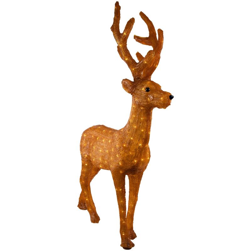 Northlight LED Lighted Commercial Grade Acrylic Reindeer Outdoor Christmas Decoration - 46", 4 of 8