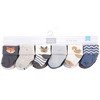 Hudson Baby Infant Boy Cotton Rich Newborn and Terry Socks, Boy Woodland, 0-3 Months - 2 of 2