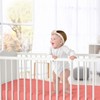 Sweet Jojo Designs Girl Baby Fitted Crib Sheet Mod Diamond Collection Solid Coral Pink - 2 of 4