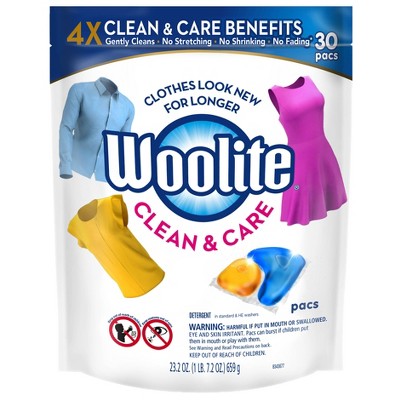 Woolite - Gentle Cycle Detergent Pacs 30 ct.