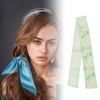 Unique Bargains Women's Bird Cage Long Ribbon Headband Light Green 1 Pc - 2 of 4