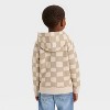 Toddler Boys' Fleece Zip-Up Hoodie Sweatshirt - Cat & Jack™ - 2 of 3