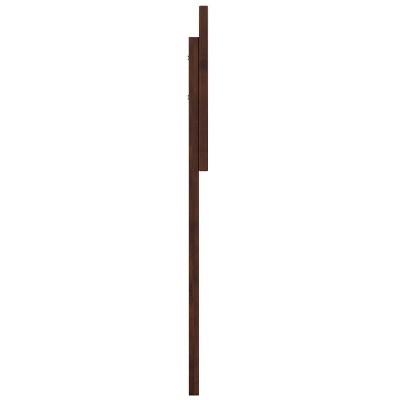 Sophia Full Walnut Stained Solid Wood Panel Headboard