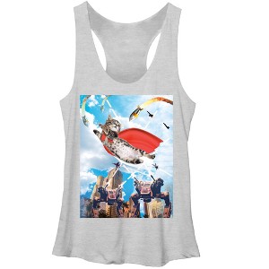 Women's Lost Gods Super Kitten Racerback Tank Top - 1 of 3