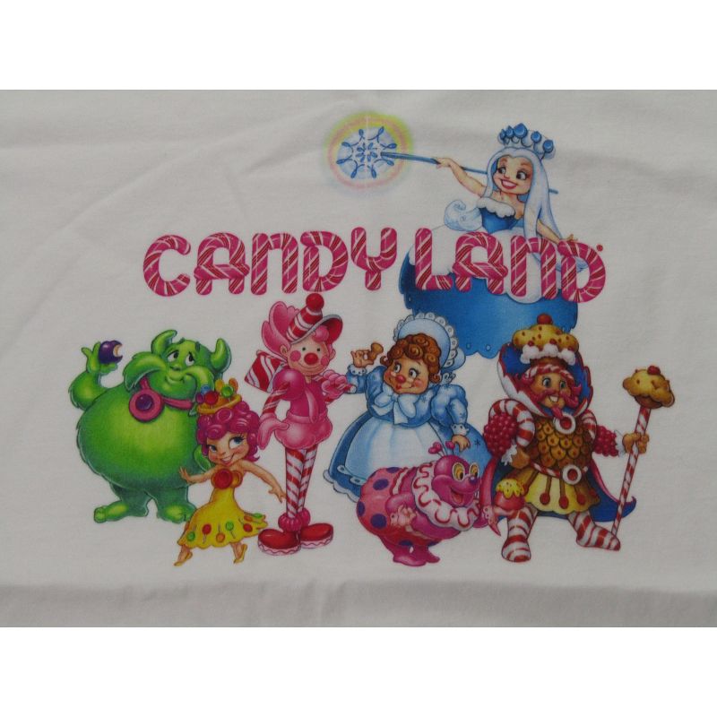Candyland Classic Characters Unisex Adult White T-shirt, 2 of 3