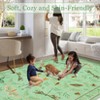 Washable Insect Runner Rug for Bedroom Kitchen Non Slip Rugs Whimsical Fantasy Boho Indoor Ultra Soft Rugs - 4 of 4