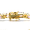 Guili Sterling Silver Tennis Bracelet with Vibrant CZ in Green, Blue, Red, or Pink—Elegant, Sophisticated, and Timelessly Glamorous. - 3 of 3