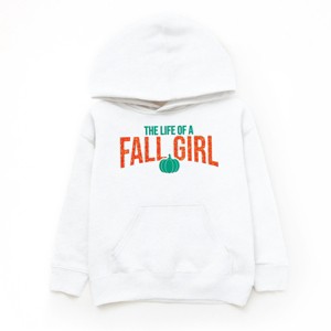 The Life Of A Fall Girl Puff/Glitter - Toddler Hoodie and Youth Hoodie - 1 of 4