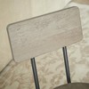 Resenkos Kitchen Bar Table Set,Bar Table Set,Long Bar Table Set with 3 PU Upholstered Bar Stools, Rustic Gray and Black - 3 of 4