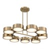 Savoy House Talamanca 9 - Light Chandelier in  Noble Brass - 2 of 3