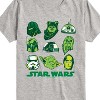 Boys' - Star Wars - St. Patricks Day Yoda and Friends Short Sleeve Graphic T-Shirt - 2 of 4